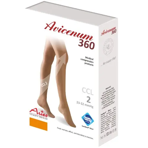 6821-avicenum phlebo 360 puncochy stehenni, krajka, otevrena spice, vel.m long natur